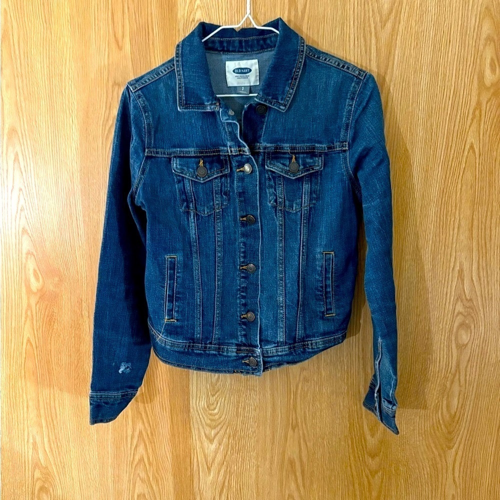 Old Navy Blue Jean Jacket Classic Denim Style